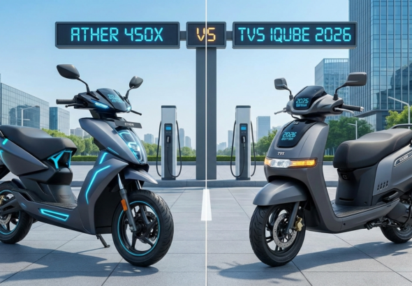 Ather 450X vs TVS iQube