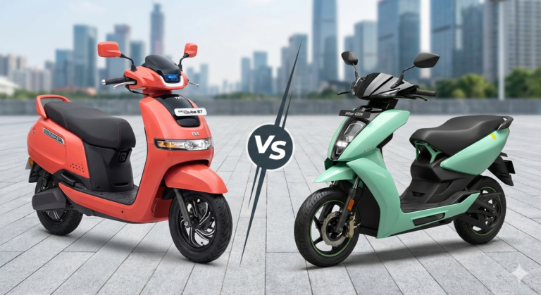 TVS iQube ST vs Ather 450X