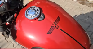 Yezdi Roadster Red Wolf Edition