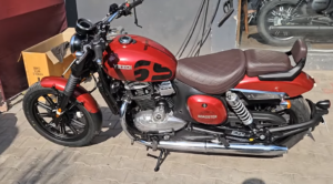 Yezdi Roadster Red Wolf Edition