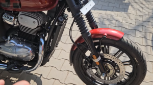 Yezdi Roadster Red Wolf Edition