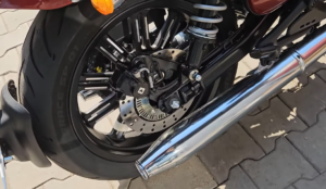 Yezdi Roadster Red Wolf Edition